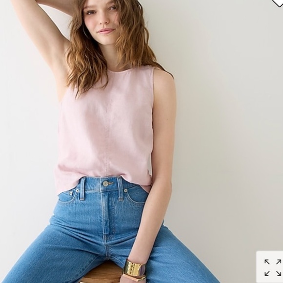 NEW JCREW Carousel Button-back linen tank top
Item BJ170 - Picture 2 of 4